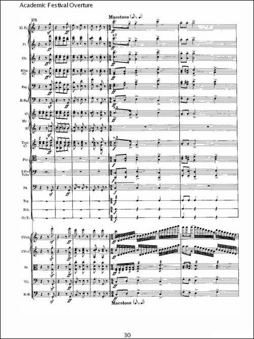 Academic-Festival-Overture-其他谱