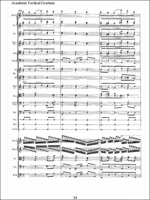 Academic-Festival-Overture-其他谱