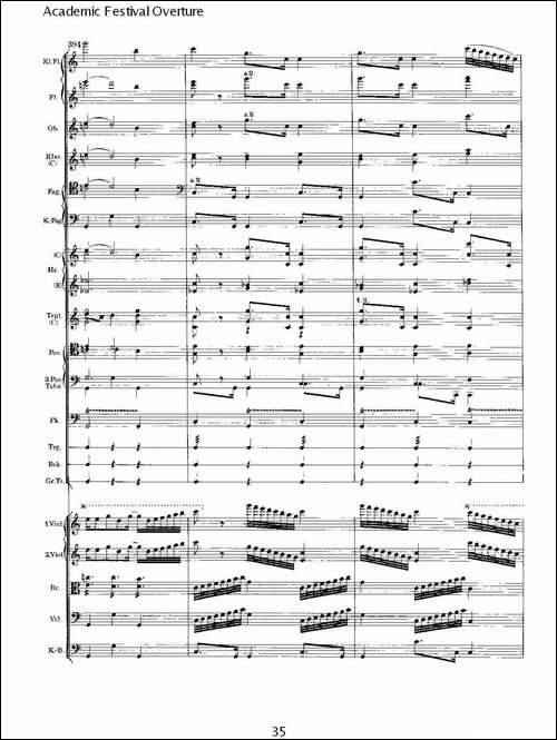 Academic-Festival-Overture-其他谱