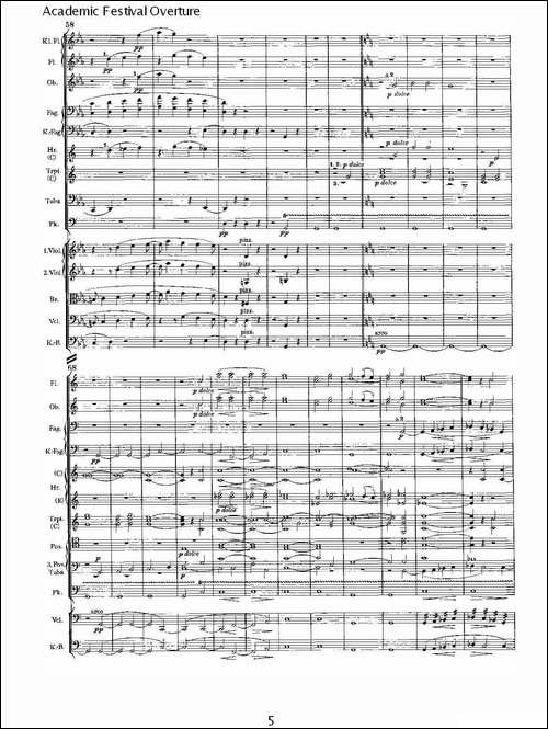 Academic-Festival-Overture-其他谱