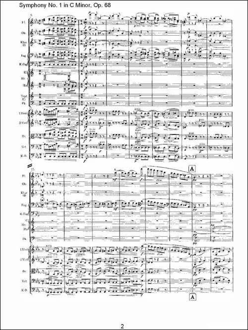 C小调第一交响曲,-Op.68-第一乐章-其他谱