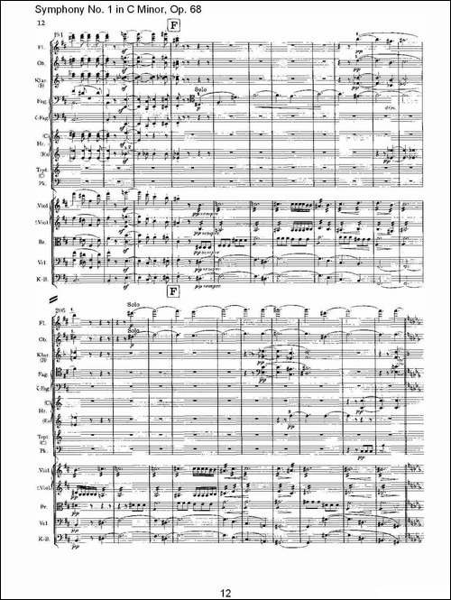C小调第一交响曲,-Op.68-第一乐章-其他谱