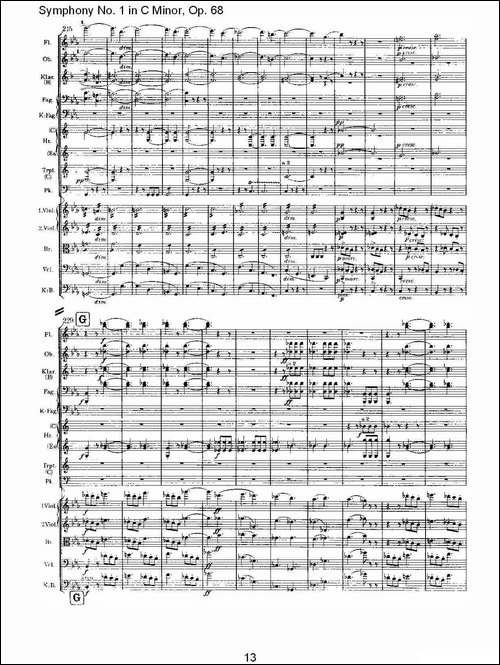C小调第一交响曲,-Op.68-第一乐章-其他谱