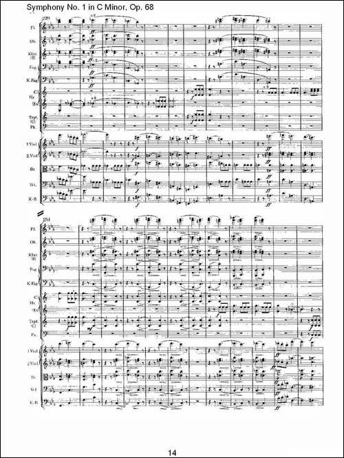 C小调第一交响曲,-Op.68-第一乐章-其他谱