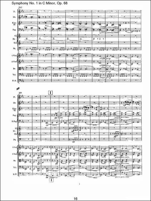 C小调第一交响曲,-Op.68-第一乐章-其他谱