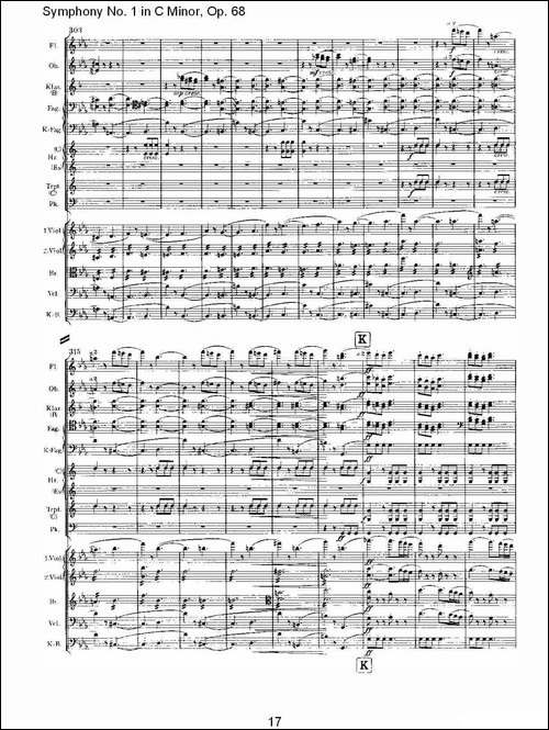 C小调第一交响曲,-Op.68-第一乐章-其他谱