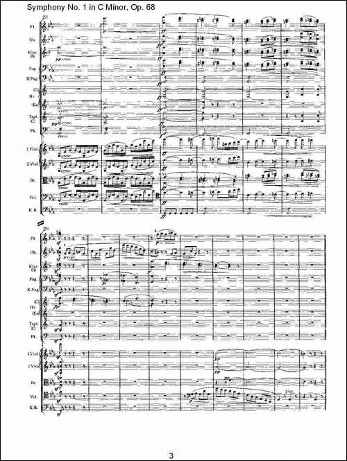 C小调第一交响曲,-Op.68-第一乐章-其他谱