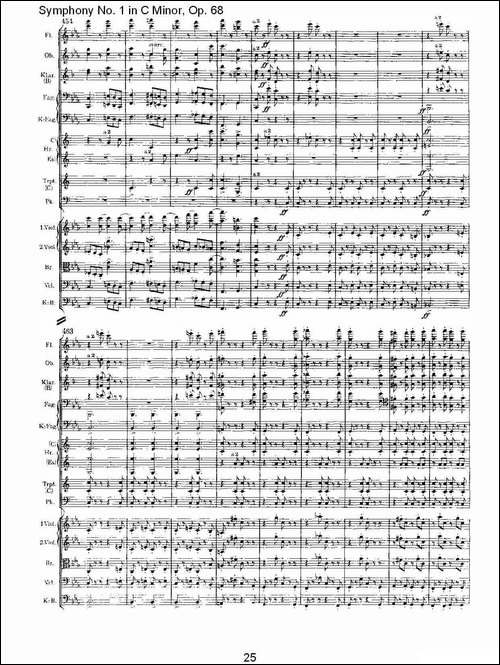C小调第一交响曲,-Op.68-第一乐章-其他谱