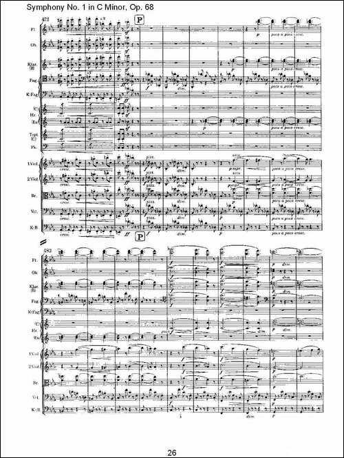 C小调第一交响曲,-Op.68-第一乐章-其他谱