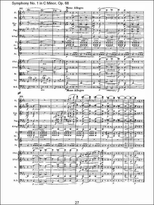 C小调第一交响曲,-Op.68-第一乐章-其他谱