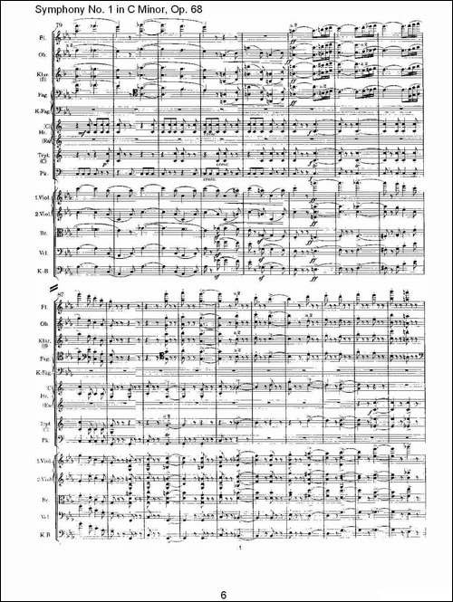 C小调第一交响曲,-Op.68-第一乐章-其他谱