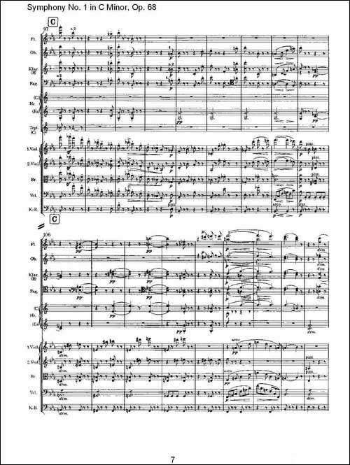 C小调第一交响曲,-Op.68-第一乐章-其他谱