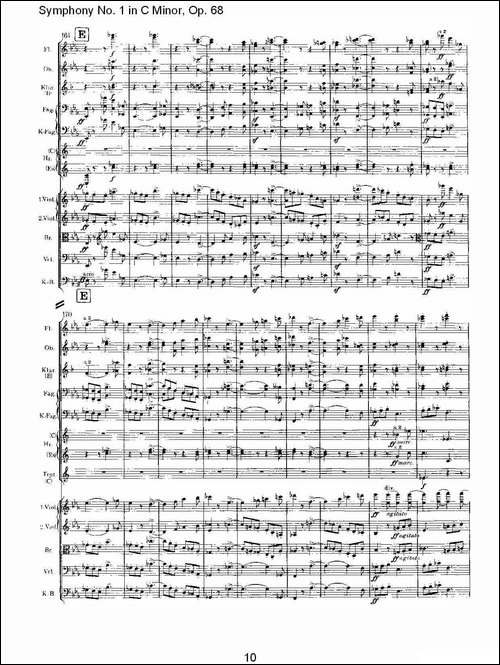 C小调第一交响曲,-Op.68-第一乐章-其他谱