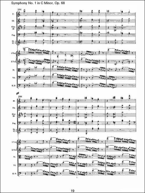 C小调第一交响曲,-Op.68-第四乐章-一-其他谱