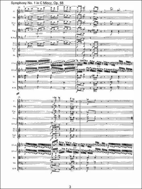 C小调第一交响曲,-Op.68-第四乐章-一-其他谱