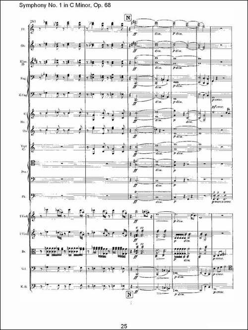 C小调第一交响曲,-Op.68-第四乐章-一-其他谱
