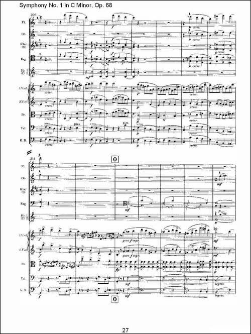 C小调第一交响曲,-Op.68-第四乐章-一-其他谱