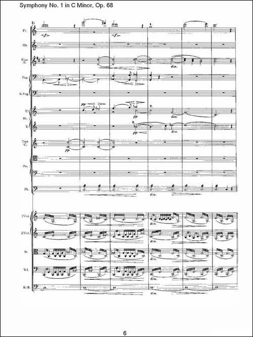 C小调第一交响曲,-Op.68-第四乐章-一-其他谱