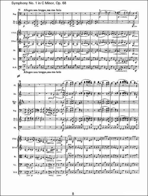 C小调第一交响曲,-Op.68-第四乐章-一-其他谱