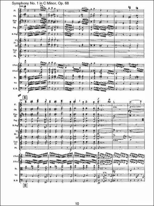 C小调第一交响曲,-Op.68-第四乐章-一-其他谱