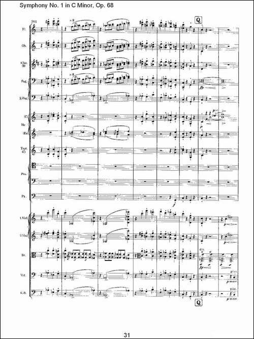 C小调第一交响曲,-Op.68-第四乐章-二-其他谱