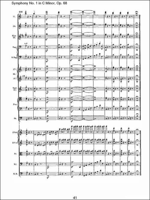 C小调第一交响曲,-Op.68-第四乐章-二-其他谱