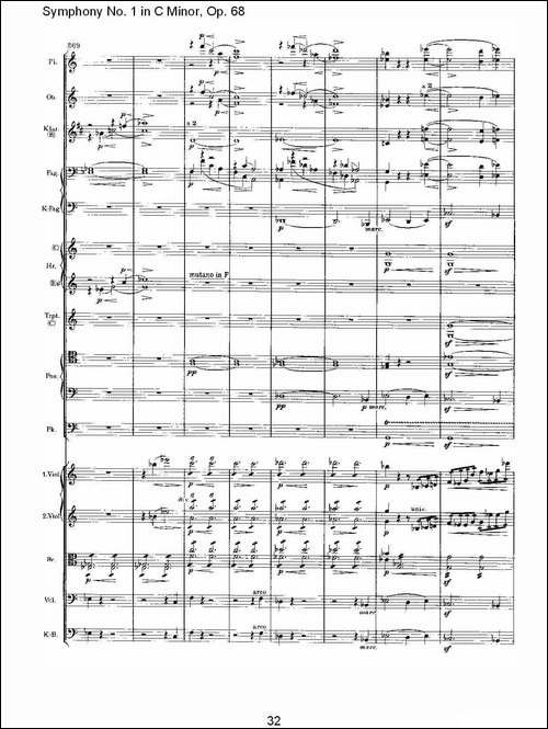 C小调第一交响曲,-Op.68-第四乐章-二-其他谱
