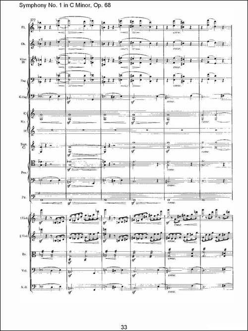 C小调第一交响曲,-Op.68-第四乐章-二-其他谱