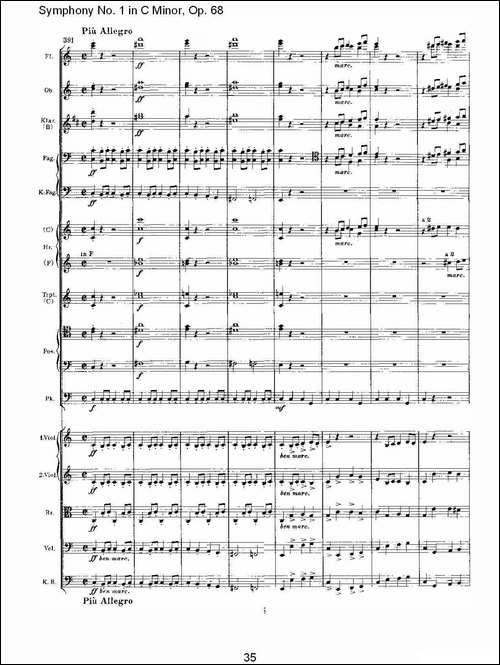 C小调第一交响曲,-Op.68-第四乐章-二-其他谱