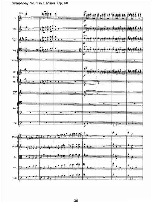 C小调第一交响曲,-Op.68-第四乐章-二-其他谱