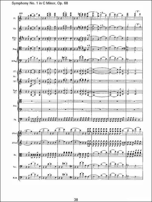 C小调第一交响曲,-Op.68-第四乐章-二-其他谱