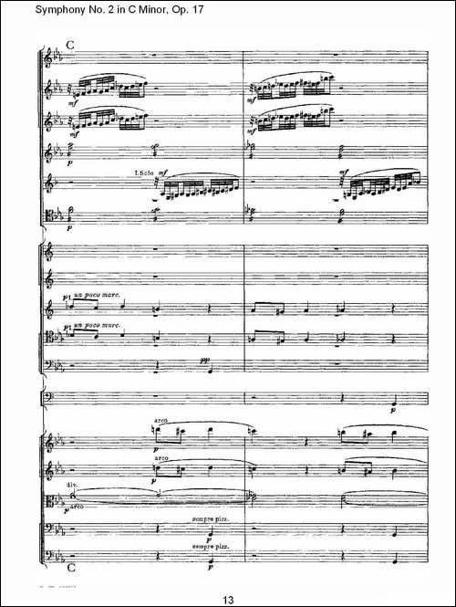 Symphony-No.-2-in-C-Minor,-Op.-17--C小调第二交响曲,-Op.17-其他谱