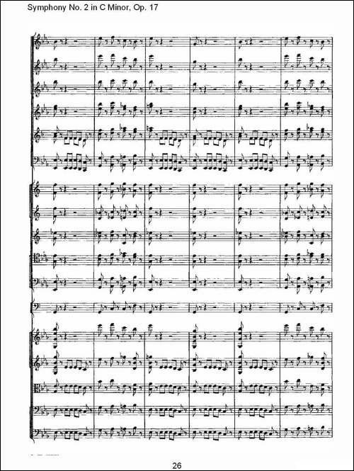 Symphony-No.-2-in-C-Minor,-Op.-17--C小调第二交响曲,-Op.17-其他谱