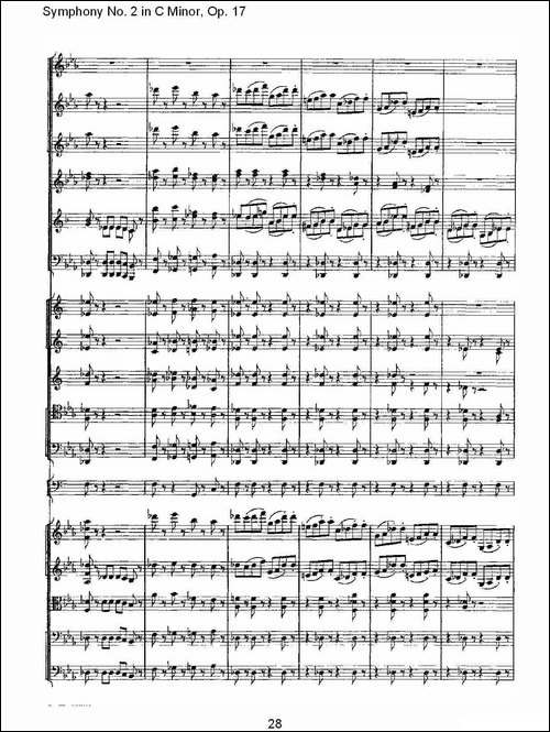Symphony-No.-2-in-C-Minor,-Op.-17--C小调第二交响曲,-Op.17-其他谱