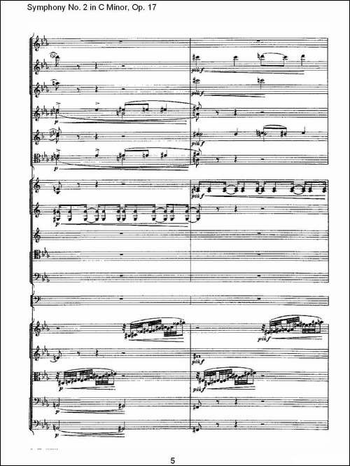 Symphony-No.-2-in-C-Minor,-Op.-17--C小调第二交响曲,-Op.17-其他谱
