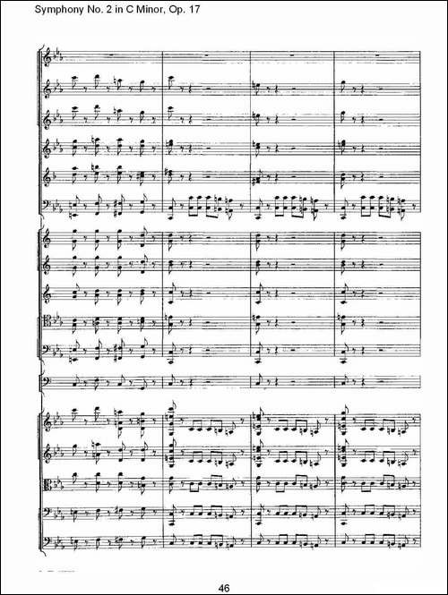 Symphony-No.-2-in-C-Minor,-Op.-17-------C小调第二交响曲,-其他谱
