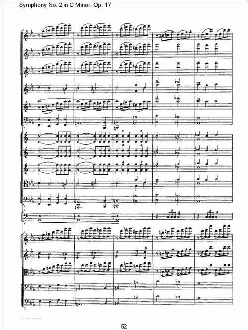 Symphony-No.-2-in-C-Minor,-Op.-17-------C小调第二交响曲,-其他谱