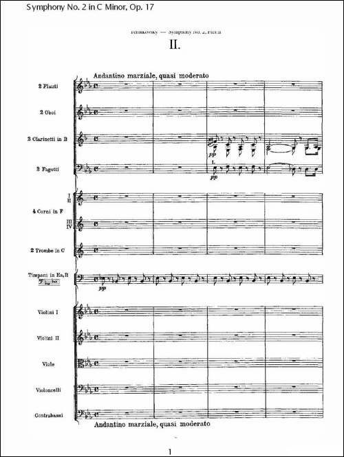 Symphony-No.-2-in-C-Minor,-Op.-17-------C小调第二交响曲,-其他谱