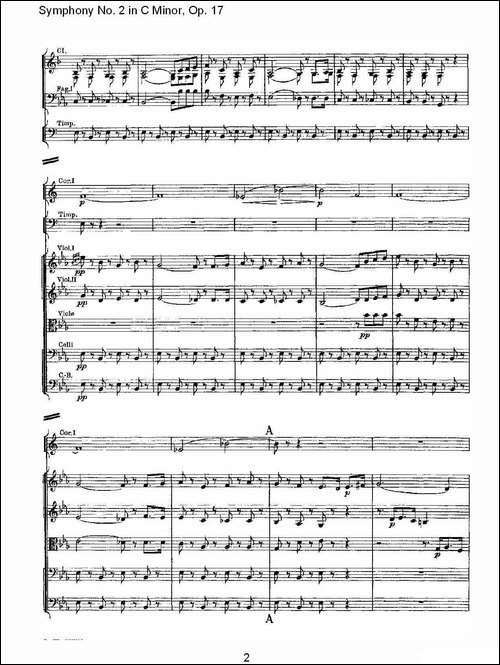 Symphony-No.-2-in-C-Minor,-Op.-17-------C小调第二交响曲,-其他谱