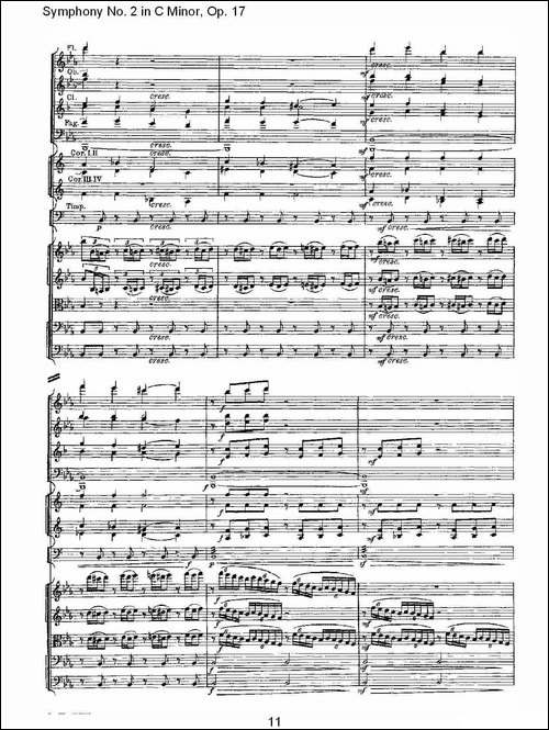 Symphony-No.-2-in-C-Minor,-Op.-17-------C小调第二交响曲,-其他谱