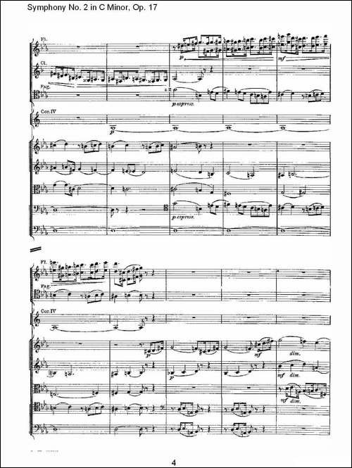 Symphony-No.-2-in-C-Minor,-Op.-17-------C小调第二交响曲,-其他谱