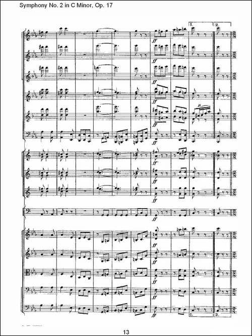 Symphony-No.-2-in-C-Minor,-Op.-17-------C小调第二交响曲,-其他谱