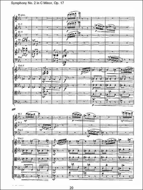 Symphony-No.-2-in-C-Minor,-Op.-17-------C小调第二交响曲,-其他谱