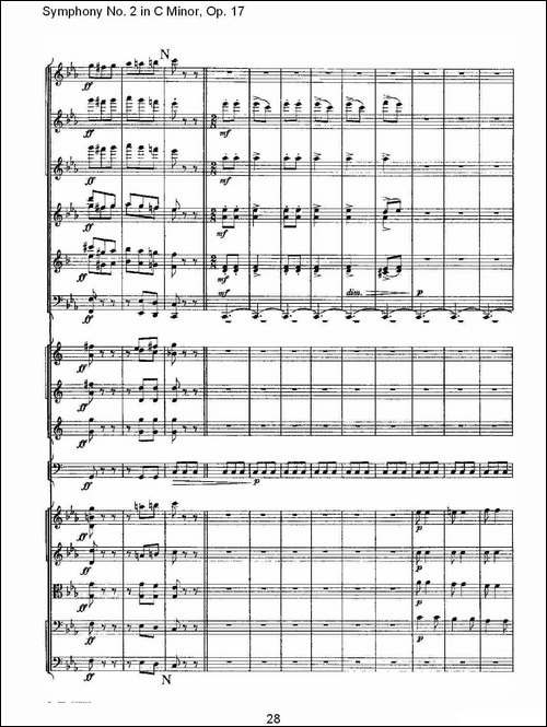 Symphony-No.-2-in-C-Minor,-Op.-17-------C小调第二交响曲,-其他谱