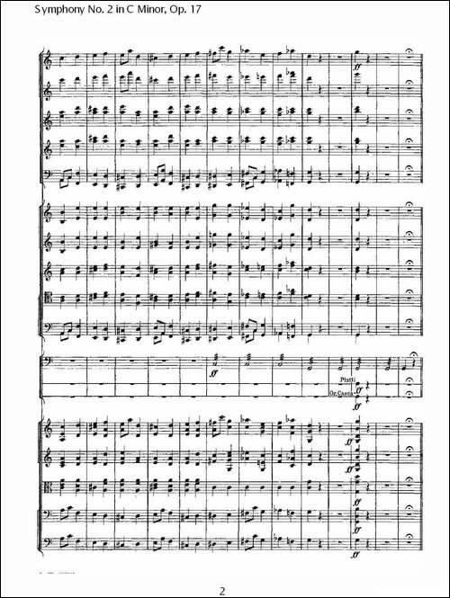 Symphony-No.-2-in-C-Minor,-Op.-17--C小调第二交响曲,-Op.17-其他谱