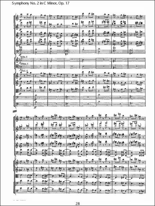 Symphony-No.-2-in-C-Minor,-Op.-17--C小调第二交响曲,-Op.17-其他谱