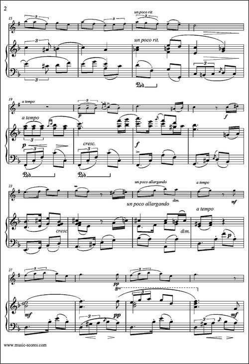 Tango-单簧管+钢琴伴奏-其他谱