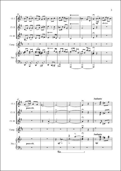 Rondo-Caprichoso-单簧管三重奏-其他谱