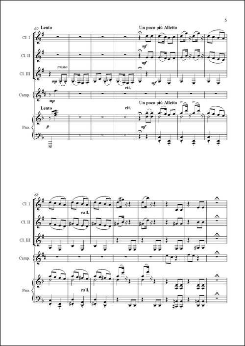 Rondo-Caprichoso-单簧管三重奏-其他谱