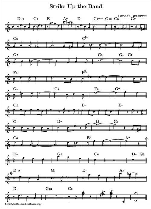 Strike-Up-The-Band-单簧管-其他谱
